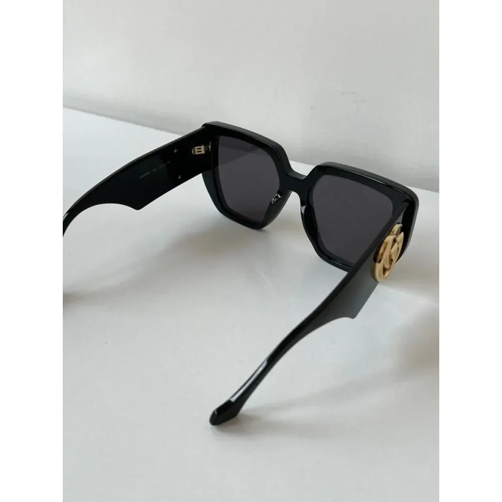 NEW Gucci GG0956S Black Marmont Oversized Sunglasses